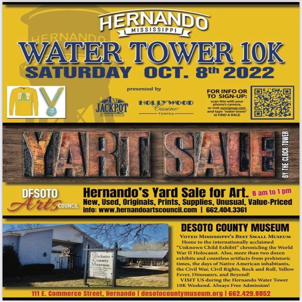 Hernando Water Tower 10K Visit DeSoto County