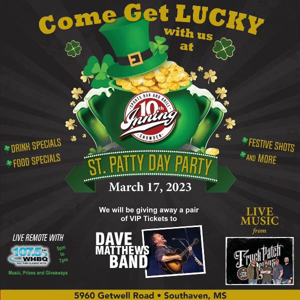 St. Patty Day Party Visit DeSoto County