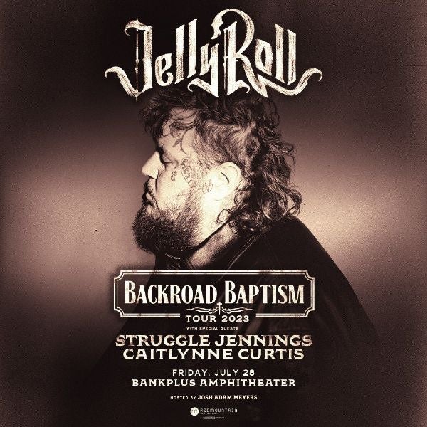 Jelly Roll "Backroad Baptism Tour 2023"