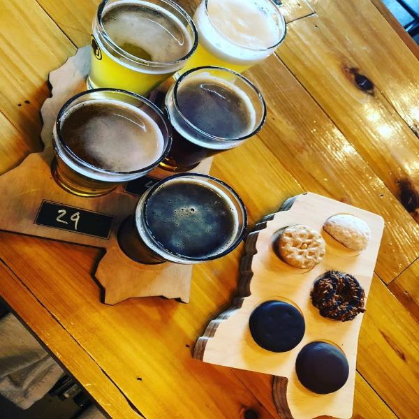 Girl Scout Cookie / Beer Flight