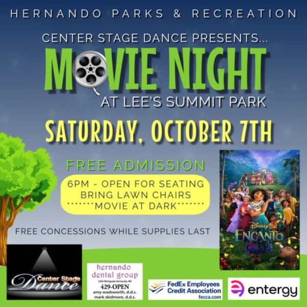 Movie Night at the Park | Visit DeSoto County