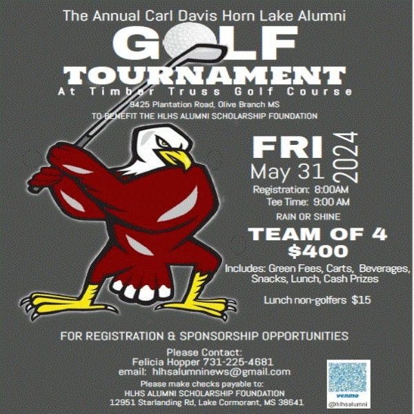 Annual Carl Davis Horn Lake Alumni Golf Tournament