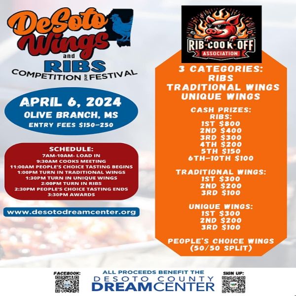 DeSoto Wings and Ribs Competition and Festival
