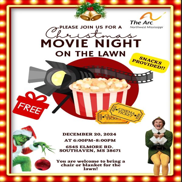 Christmas Movie Night on the Lawn