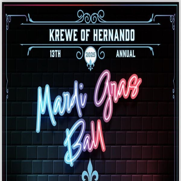 13th Annual Krewe of Hernando Mardi Gras Ball